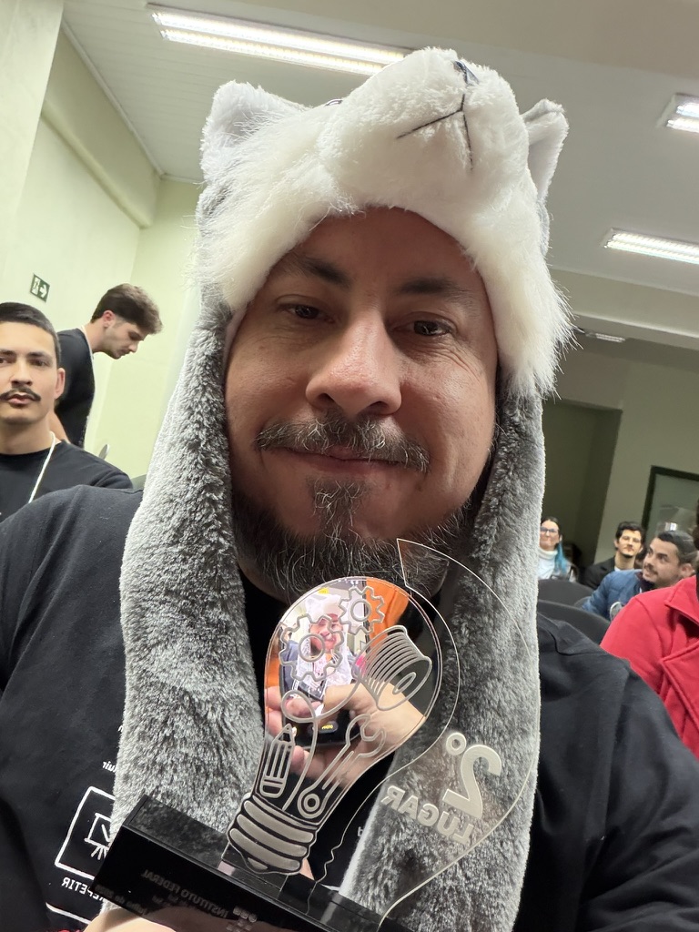Vilson at a tech event